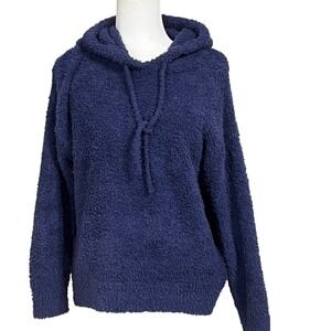 Barefoot Dreams Navy Blue Hoodie